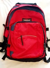 Eastpak Campus Laptop Rucksack – rot/blau –  Laptopfach – guter Zustand