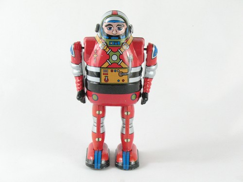 Blechspielzeug roboter - blechspielzeug,