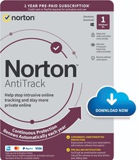 Norton AntiTrack 2025 1 Gerät 1 Jahr Tracking Blocker 5 Min EMAIL Versand