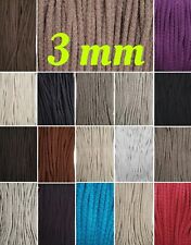 Baumwollkordel Ø 3mm Kordel Baumwolle Schnur 1m 2m 5m 10m