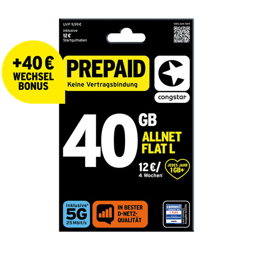 Congstar prepaid allnet - prepaid,