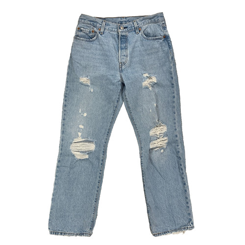 Levi 501 blue distressed - levi's,