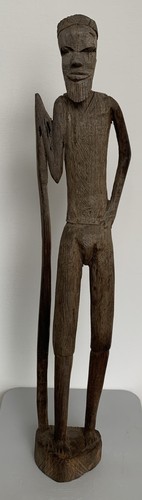 Holzfigur besmo ebenholz - besmo,