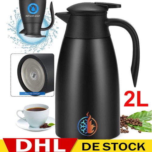 Doppelwandige kaffeekanne - doppelwandige,