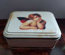 Blechdose mit Engel 