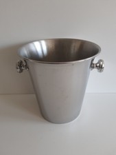 Gebrüder Hepp Exclusiv Sektkühler Weinkühler Champagnerkühler Edelstahl RAR !!!