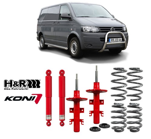 Koni höherlegungsfahrwerk - koni, h&r