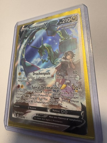 Rayquaza alternate art - rayquaza,