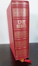Bibel Goldschnitt Luther Leder