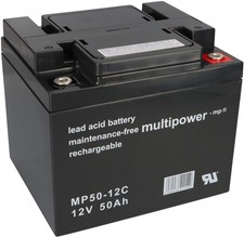 12V 50Ah AGM BLEI AKKU GEL