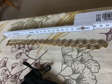 Kette Bohnenkette gold plated