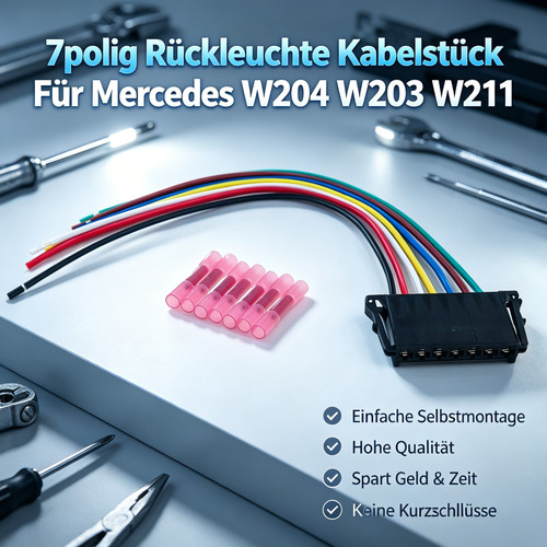 Stecker 7polig - stecker,