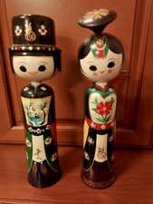 2 Original Japanische Kokeshi