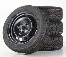 VW Golf 7 & Sportsvan Winterräder Dunlop Felgen 16 Zoll Stahlfelgen 5Q0601027BS