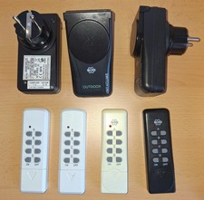 Funkschalter 3x Steckdose 5x