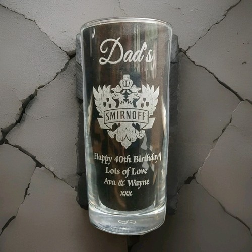 Personalisiertes smirnoff glas - personalisiertes,