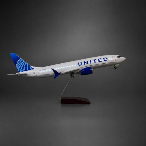 Led united airlines boeing 737 - airlines,