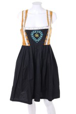 Oscar Trachten Dirndl Oktoberfest Stickereien D 40 schwarz