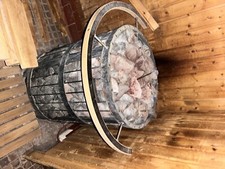 Sauna Ofen gebraucht incl. Steuerung und Saunabänke