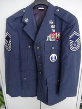 US Air Force Jacke von 1968 Sergeant Major Vietnam Golf Top Zustand