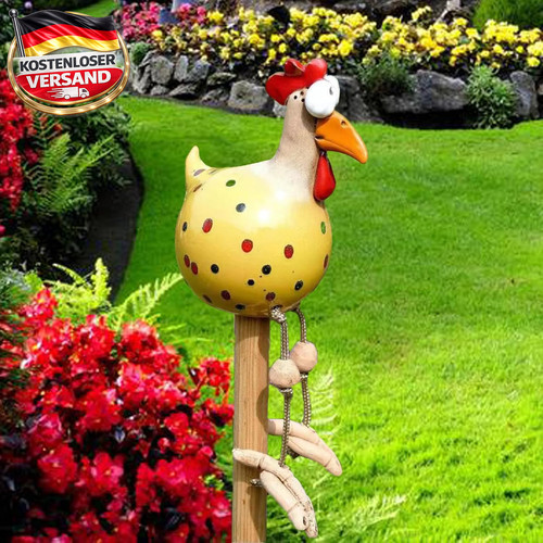 Huhn deko garten - deko, handarbeit
