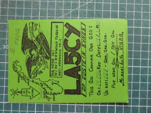 Br0951 amateurfunkkarte qsl - br0951,