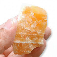 Orangencalcit rohstein - orangencalcit,