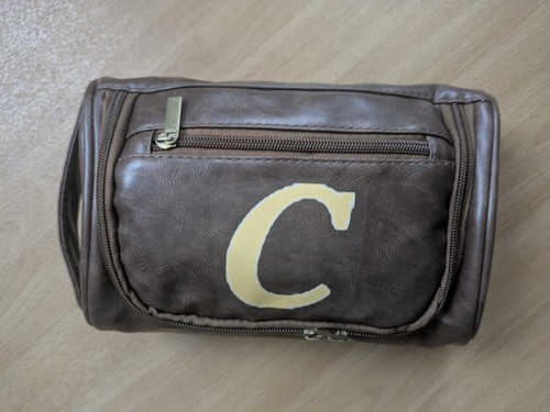 Kosmetiktasche neu braun - kosmetiktasche,