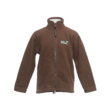 Jack Wolfskin, Fleecejacke, Unisex (Kinder), Größe: 128, Braun, Polyester -J0F