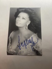 SOPHIA LOREN - Autogramm orig