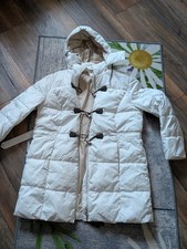 Daunenmantel Mantel Weiss 42