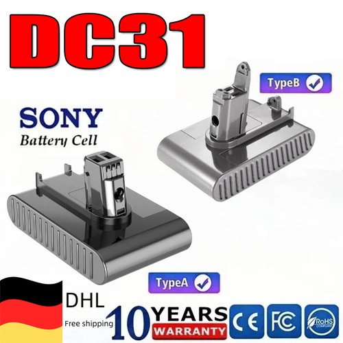 8000mah akku für dyson dc31 - 8000mah,