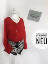 Damen bluse rot neu - damen, 40/42