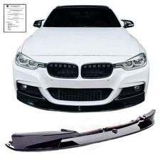 Front Spoiler Lippe schwarz glänzend ABE passend für Stoßstange BMW 3er F30 F31