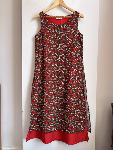Vintage 90er midi - midi, maxikleid