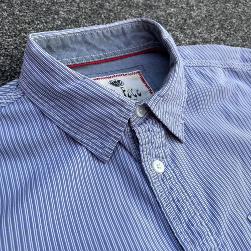 Fatface hemd herren large lila - herren,