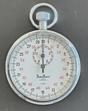 Alte Hanhart Stoppuhr - Industrie Stoppuhr - 60´er Jahre Vintage Klassiker