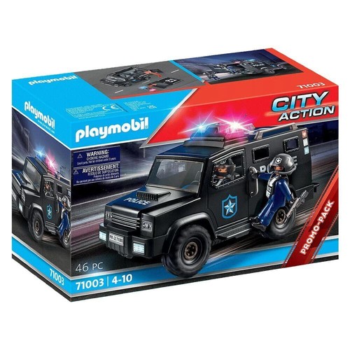 Playmobil swat truck - playmobil, (71003)