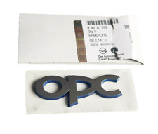 Original Opel OPC Emblem Schriftzug Chrom Blau OPC Logo NEU 93187159 5177438