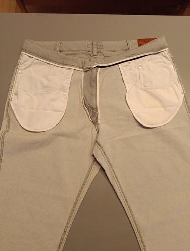 Denim hose jeans grau - denim,