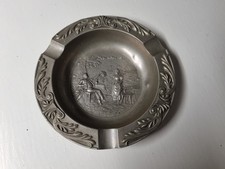 Frieling Zinn - Aschenbecher - Motiv Mann und Frau / Biergarten / Lindenwirtin