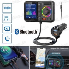 FM Transmitter Auto Bluetooth