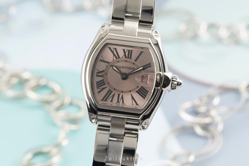 Cartier roadster pink dial - roadster,