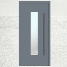 Haustür WeltHaus Tür Aluminium mit Kunststoff LA20 Bonn WH100 Eingangstür RC2