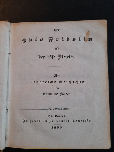 Der gute fridolin und - der,