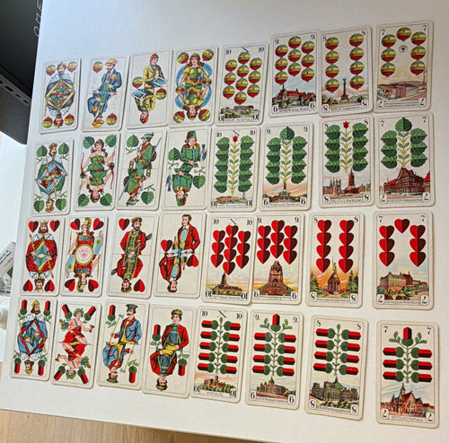 Skat kartendeck preußisches - skat,