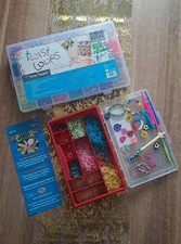 Riesiges Twist-Loops-Set Div. Verschlüsse Gummibänder ,Hakennadeln , Anhänger