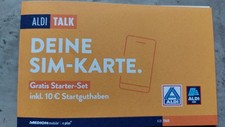neu SIM-Karte Aldi Talk Starter-Set inkl. 10 Euro Startguthaben, mit PIN und PUK