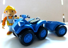 Bob der Baumeister Figur mit Quad Bike - mit Antrieb- (Aufziehmotor)