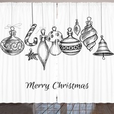 Weihnachten Rustikale Gardine